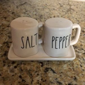 Rae Dunn Salt + Pepper Shakers